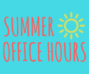 School Office Summer Hours